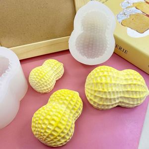 Simulation Peanut Squeeze-to-relax Silicone <b>Mold</b> DIY <b>Hand</b>-molding Chocolate Wax Bottle Candy Cheese Ice Cream Soap - Product Image 2
