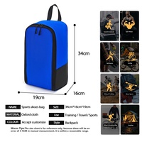 Bolsa de Zapatos Portátil Impermeable PRYES con Logotipo Personalizado, Bolsa de Almacenamiento de Zapatillas Transpirable y Duradera para Hombres y Mujeres, Organizador de Viaje y Gimnasio