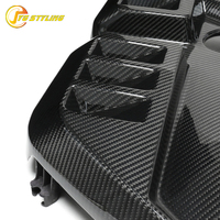 Couverture de moteur EVE Style en fibre de carbone sèche S58, résistante à la chaleur, légère, amélioration pour BMW G80 G81 M3 G82 G83 M4 G87 M2