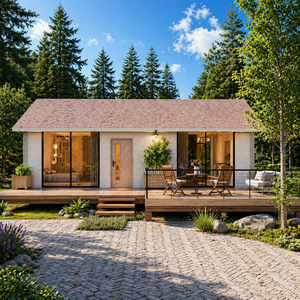 Maison préfabriquée en acier entièrement meublée et moderne avec cuisine et chambres pour hôtels, appartements, bureaux, magasins, villas en vente - Product Image 1