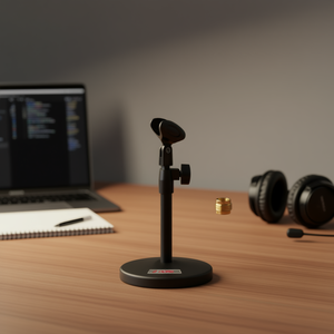 Supporto da tavolo regolabile per microfono Ms Rbs Boom D0100HXPK56 con morsetto per telefono per microfono e accessori per telefono - Product Image 2