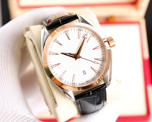 Montre mécanique de luxe pour homme VILUNENES, boîtier et bracelet en acier inoxydable, cadran de 40 mm, phase lunaire, fermoir pliant, étanche à 10 bars - Product Image 5