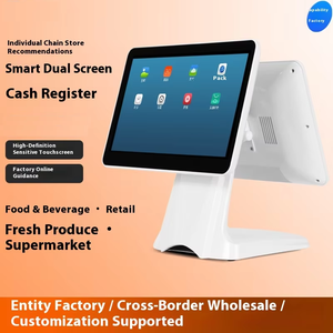 Werkseitige Direkt versorgung Integrierte Dual-Screen-<span class=keywords><strong>Touch</strong></span>-<span class=keywords><strong>POS</strong></span>-Register maschine für Restaurants und Kosmetik geschäfte Windows <span class=keywords><strong>POS</strong></span> - Product Image 2