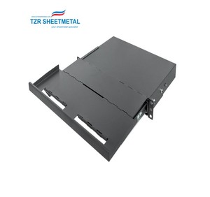 Clôture enduite noire de terminal de collecte de données pour la boîte de clôture de tôle de coffret de terminal électronique - Product Image 1