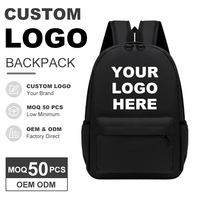 Sac à dos professionnel personnalisé pour homme, en polyester imperméable, pour ordinateur portable, idéal pour le bureau et les voyages, faible MOQ, directement de l'usine