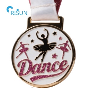 Ballerine personnalisée en usine <span class=keywords><strong>duo</strong></span> danse salle <span class=keywords><strong>de</strong></span> bal salle <span class=keywords><strong>de</strong></span> bal médaille ruban médaillon personnalisé danse salle <span class=keywords><strong>de</strong></span> bal médailles - Product Image 6