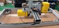 MANLING – Machine de découpe de verre en granit, Machine à percer les trous de lavabo en céramique à main 2 en 1