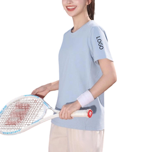 เสื้อยืดผู้ใหญ่ดีไซน์ใหม่ ระบายอากาศได้ดี สำหรับวิ่ง ไซส์ US  แบบเปล่า รับทำโลโก้ OEM แขนสั้น - Product Image 1