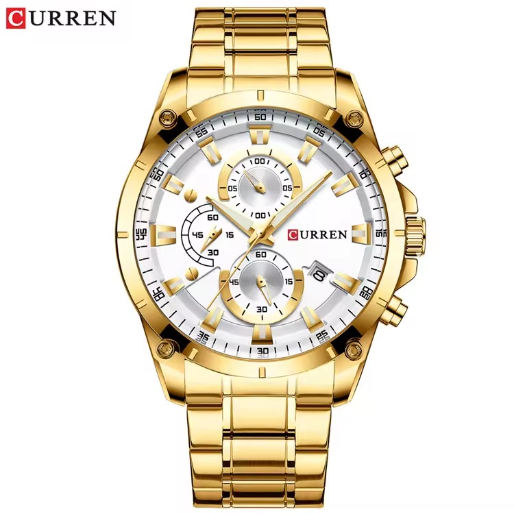 Gold White