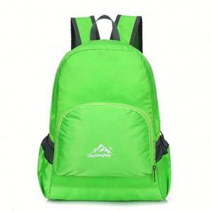 Bolsa de Ciclismo Plegable Ligera y Duradera, Mochila de Viaje Plegable con Logotipo Personalizado - Product Image 2