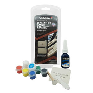 Visbella Kit de réparation de vinyle en <span class=keywords><strong>cuir</strong></span> pour bricolage emballage blister pour sièges de voiture meubles canapé restaure le faux <span class=keywords><strong>cuir</strong></span> artificiel - Product Image 4