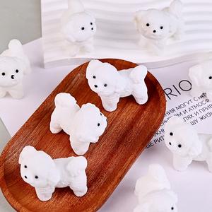 Recente-chegados Popular Crystal Carving Craft Cura Pedra Tamanho Pequeno Cão <span class=keywords><strong>Jade</strong></span> Branco Bonito para Venda - Product Image 1