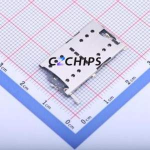 HYCW37-3IN121-135B SD Card / Memory Card Connector SMD Connector Plug-In Type MicroSD Card (TF Card) Card Holder With - Product Image 1