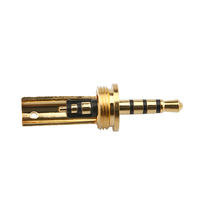 2.5mm prise Audio 4 pôles Jack bricolage casque fil connecteur métal épissure adaptateur HiFi écouteur soudure pur cuivre Mini Jack