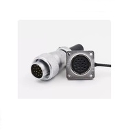 Reverse Type Wasserdichte Rundst ecker buchse Stecker Buchse Elektrischer Luftfahrt stecker