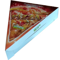 Boîtes d'emballage pour pizza, vente en gros, mini frites, ailes de poulet, tranches de pizza, boîte blanche robuste à emporter, restauration rapide, poisson et frites, hamburgers