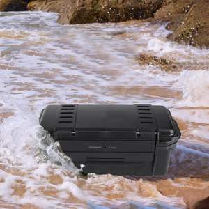 Caja de Proyecto de máquina electrónica para exteriores, muestra gratis, caja de alimentación, Terminal de instrumento, caja eléctrica impermeable de plástico, negra - Product Image 6