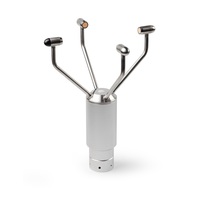 Anémomètre ultrasonique de type griffe métallique de qualité industrielle HY-WDSS2E, transducteur de vitesse du vent 0-60m/s, haute précision