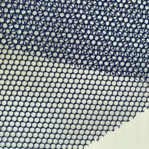 Hot Bán 100% Polyester Lưới Vải Trọng Lượng Nhẹ Và Thoáng Khí Dệt Kim Cứng Hình Lục Giác Cho Túi Xách Lều Khăn Hàng May Mặc - Product Image 1