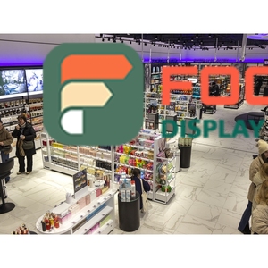 ชั้นวางวิกผมแบบติดผนังหลายชั้นสำหรับร้านขายวิกผม - Product Image 1