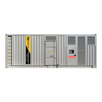 Groupe électrogène diesel insonorisé triphasé industriel 600 kVA 50 kW-400 kW en conteneur pour usage industriel