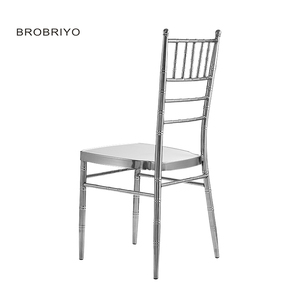 Hot Sale High Quality Stackable <strong>Silver</strong> Banquet Wedding Chiavari Light Luxury <strong>Chair</strong> Event <strong>Chairs</strong> Chivari <strong>Chairs</strong> - Product Image 4