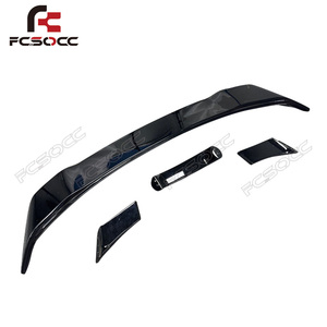 Aileron arrière en fibre de carbone pour Ford <span class=keywords><strong>Mustang</strong></span> 2015-2017, becquet de coffre arrière, accessoires de pare-chocs automobile - Product Image 2
