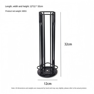 Nouveau support pour capsules de café <span class=keywords><strong>Nespresso</strong></span> VertuoLine, tour de rangement rotative à 20 emplacements - Idéal pour les stations de café à domicile et au bureau - Product Image 6