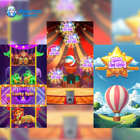 Grande machine de jeu d'arcade à tickets de loterie à écran LED, à monnayeur et à système de rachat de tickets, avec modes de jeu multiples pour centre de jeux