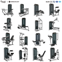 Machine de musculation à charge par broches en acier, équipement d'entraînement complet, ensemble professionnel pour salle de sport commerciale, vente en gros usine