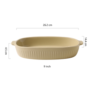 Vassoi da Forno in Ceramica Rettangolari Ecologici Personalizzati e Piatti Adatti al Forno per Uso Domestico e Regali Decorativi - Product Image 3