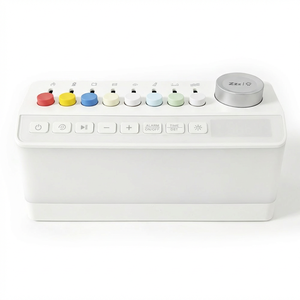 Máquina de Ruido Blanco ABS con Mezclador de Sonido de <span class=keywords><strong>8</strong></span> Canales, Altavoz Bluetooth Dual de 5W, Luz Ambiental RGB, Reloj <span class=keywords><strong>Despertador</strong></span> LED <span class=keywords><strong>para</strong></span> Dormitorio - Product Image 6