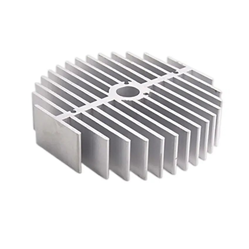 Aluminium Koellichaam 6061 6063 Geëxtrudeerd Aluminium Heatsink 6000 Grade T5 T6 Temper Extrusie