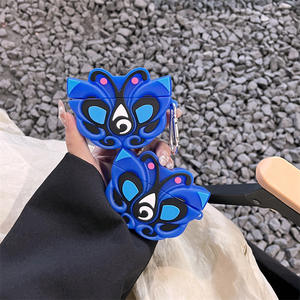 Para <span class=keywords><strong>Beats</strong></span> <span class=keywords><strong>Studio</strong></span> <span class=keywords><strong>Buds</strong></span>, fundas para auriculares, funda protectora de silicona de dibujos animados para <span class=keywords><strong>Beats</strong></span> <span class=keywords><strong>Studio</strong></span>, auriculares, <span class=keywords><strong>caja</strong></span> de carga con gancho - Product Image 3