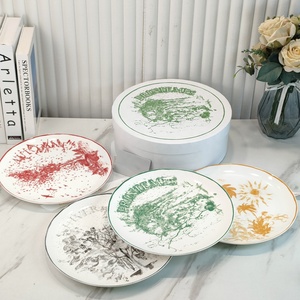 Hot Sale Four Seasons Exquisite Plate <b>Set</b> Ceramic <b>Dinner</b> <b>Set</b> - Product Image 3