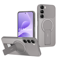 Coque de téléphone magnétique forte à trou de précision antidérapant Lichicase pour Infinix Hot 60 60i 60Pro 60Pro + coque arrière en TPU