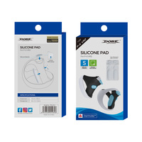 Coque de remplacement en silicone antidérapant pour PS5 PSVR2, étui de protection en caoutchouc, pièces de réparation TP5-2512
