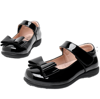 Fournisseur fiable Chaussures de sport pour enfants Automne 2026 Chaussures décontractées montantes noires pour filles style princesse