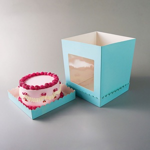 กล่องกระดาษใส่ขนมหวานแบบพับได้ Sunshine Window สำหรับบรรจุภัณฑ์เค้กวันเกิด - Product Image 5