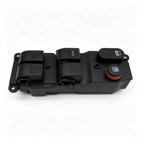 N° OE 35750-TC0-U12 35750-T2A-S01 Interrupteur de commande principal des vitres électriques avec bouton de verrouillage rouge pour HONDA Accord 2013+ RHD 37 broches