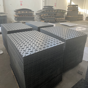 תקן עליון זמני בנייה כבדה מסלול כביש 4 x8 hdpe הגנה קרקע מחצלות לגינון - Product Image 2