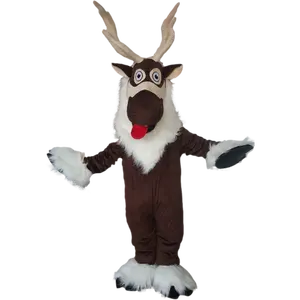 Костюм-талисман для взрослых Sven, костюм-талисман в виде оленя, распродажа