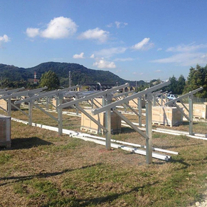 Sistema de montaje <span class=keywords><strong>solar</strong></span> unipolar comercial al por mayor, estantería de montaje en tierra con precio de fábrica para soporte <span class=keywords><strong>solar</strong></span> doméstico - Product Image 6