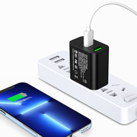 Chargeur Super Rapide USB-C 25W PD PPS QC 3.0 Shenzhen Lvxiangyuan, Prise EU, Certifié CE RoHS ERP REACH, Protection OTP, pour Appareil Photo Mobile