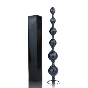 Tapón Anal de Gran Tamaño con Cordón, Material de Silicona Seguro, Apto para Uso Anal Femenino, Tapón Insertable Grande, Masturbador Femenino - Product Image 2
