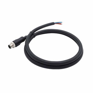 산업용 IP67 방수 M8 A/B 코드 직각 패널 마운트 소켓 브래킷 2/3/4/5/6/8 핀 M8 원형 와이어 하네스 - Product Image 3