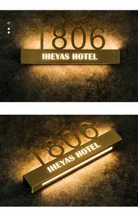 Ustom-número de casa LED de metal, accesorio sin pantalla, 3D - Product Image 6