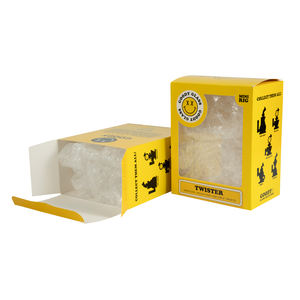 <span class=keywords><strong>Scatola</strong></span> di imballaggio con logo personalizzato <span class=keywords><strong>scatola</strong></span> di imballaggio per bambole piccola vedova ondulata in cartone kraft - Product Image 5