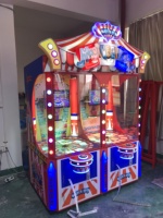 Coin Machine Magic Ball Drop Trick Arcade Machine de jeu vidéo Divertissement Ticket Loterie pour FEC Enfants et Adultes