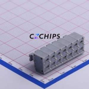 KF235-5.0-7P Spring Terminal Block Through hole Component (THT),P=5mm Connector 5mm 7P 7 10A - Product Image 2